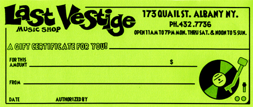 Gift Certificate $25