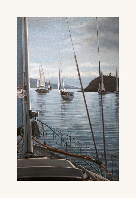 Sailing at Fenit