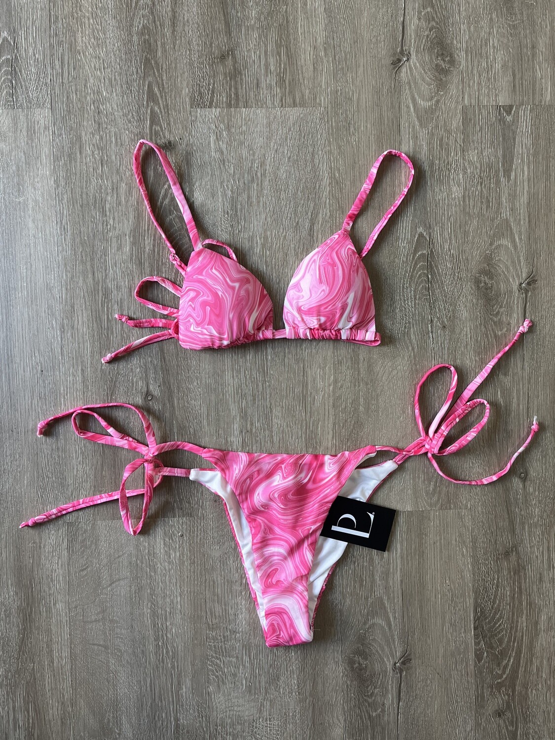 Groovy Pink Bikini