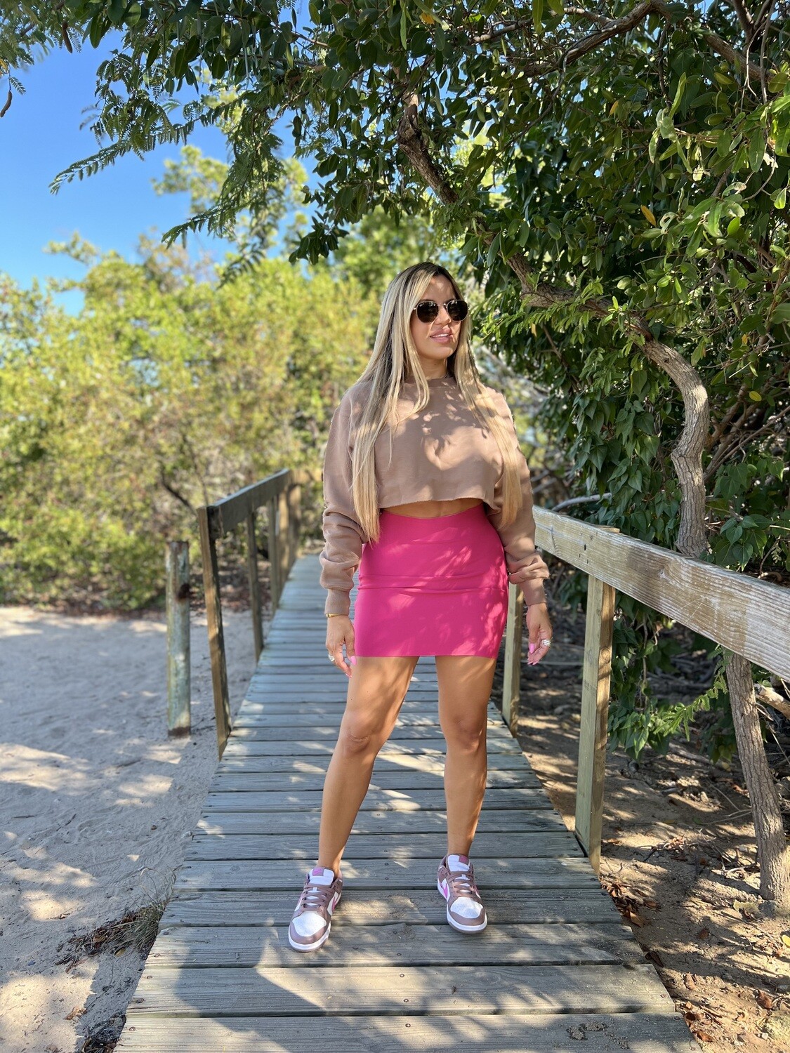 Pink Bandage Skirt 