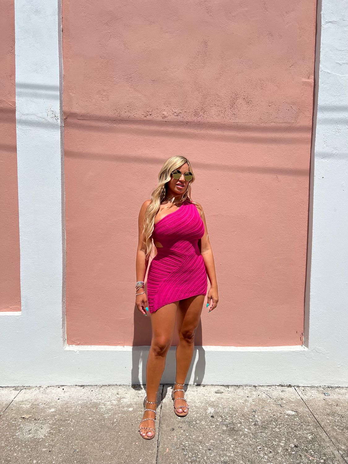 Hot Pink Dress