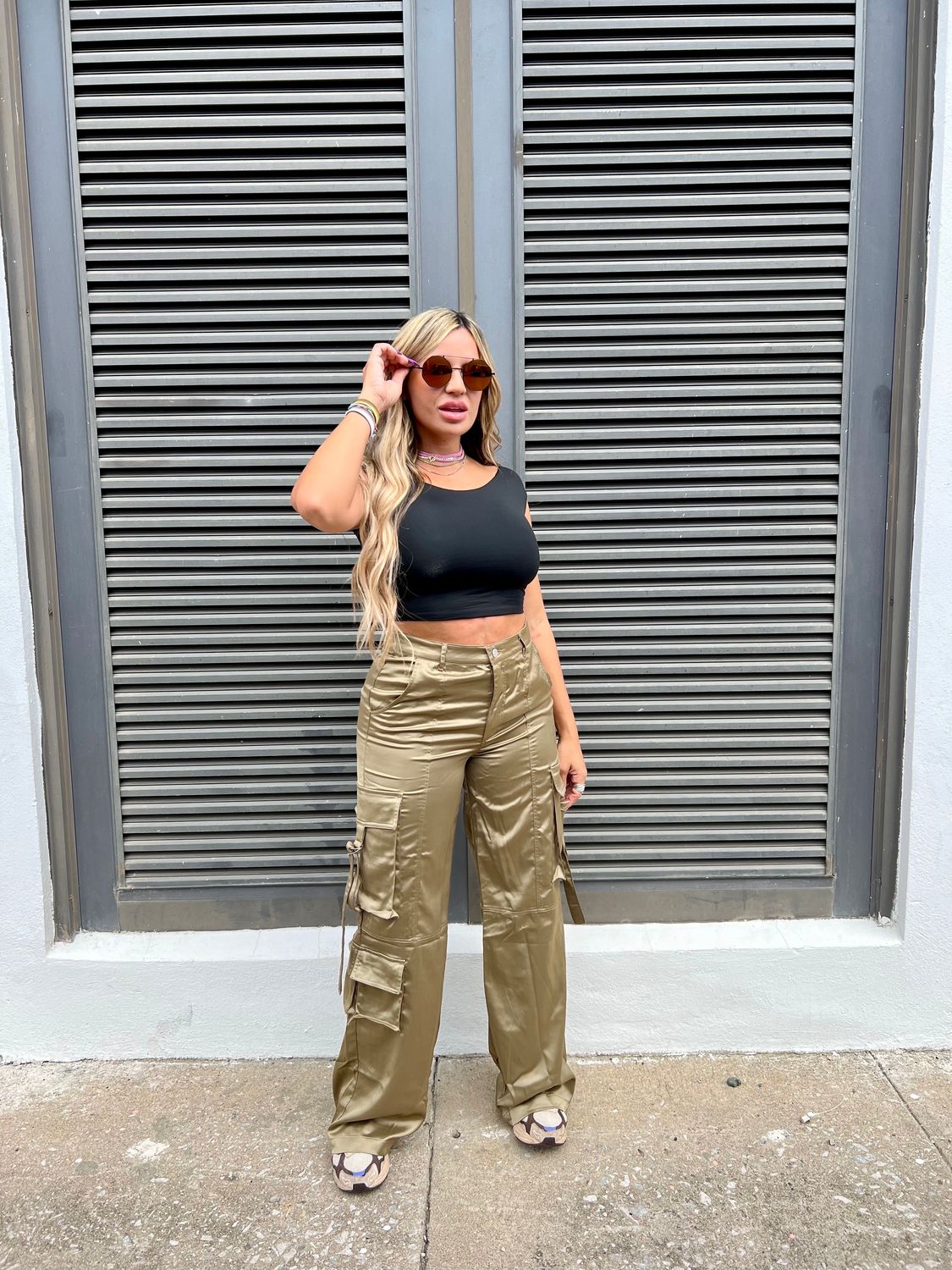 Perfect Black Crop Top