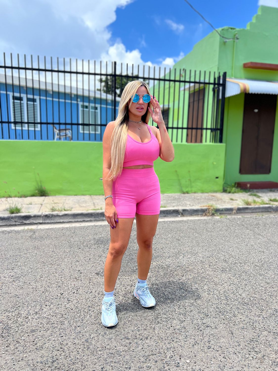 Pink SMLS Short A Set
