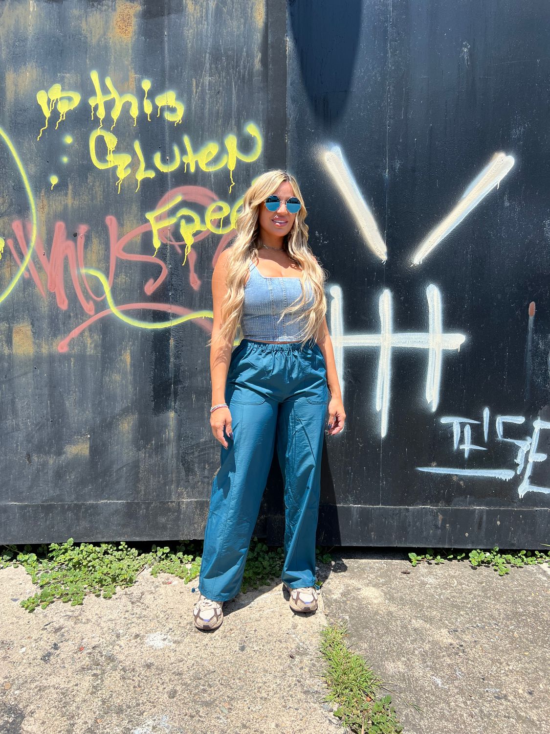 Teal Stopper Pant