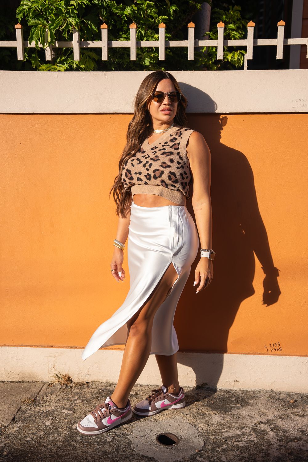Leopard Sweater Top