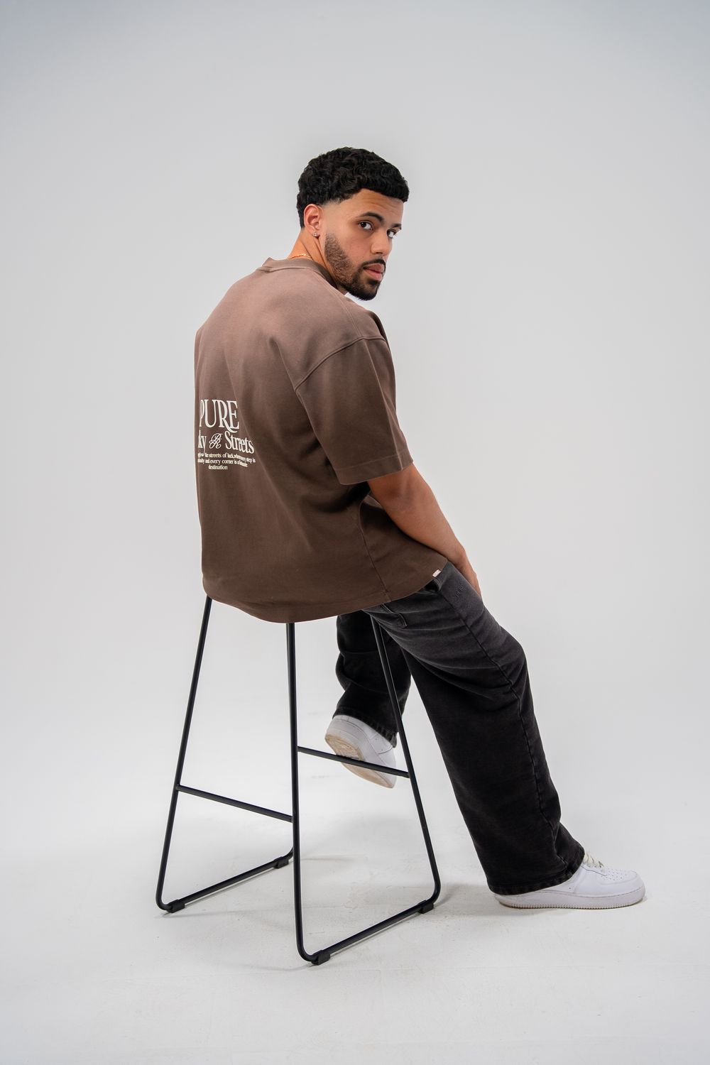 PURE Lucky Streets Mocha OS Shirt