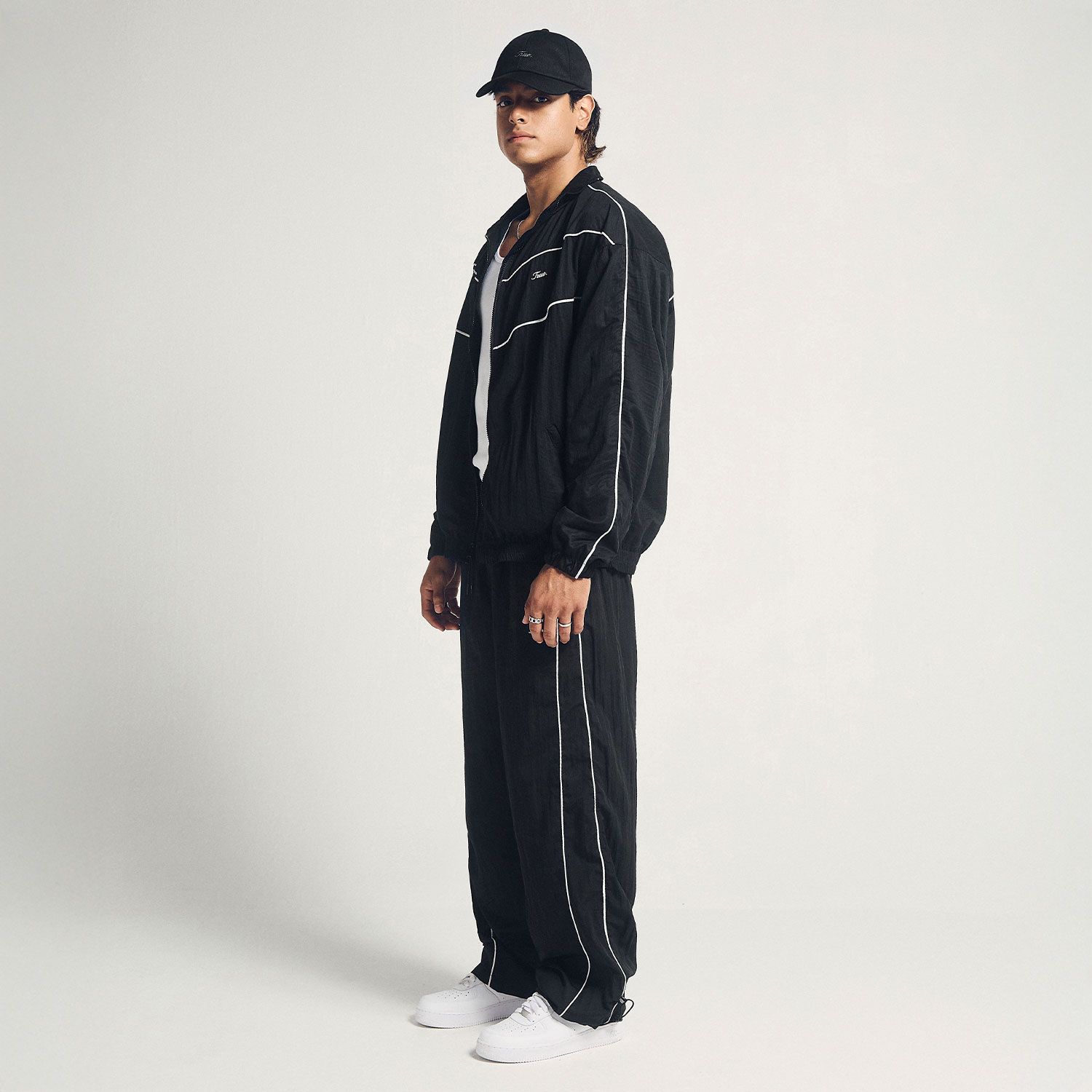 TRUE Black Track Pants