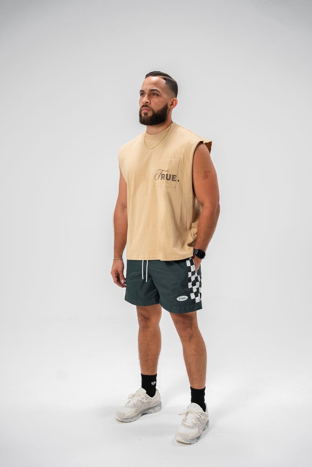 TRUE Caring SL Sand Tee