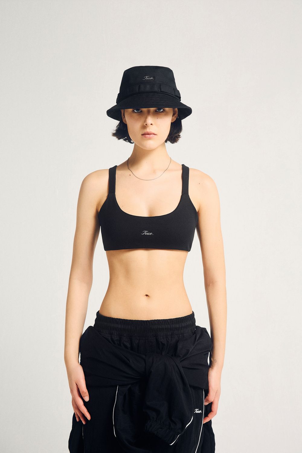 TRUE Signature Black Bra Top