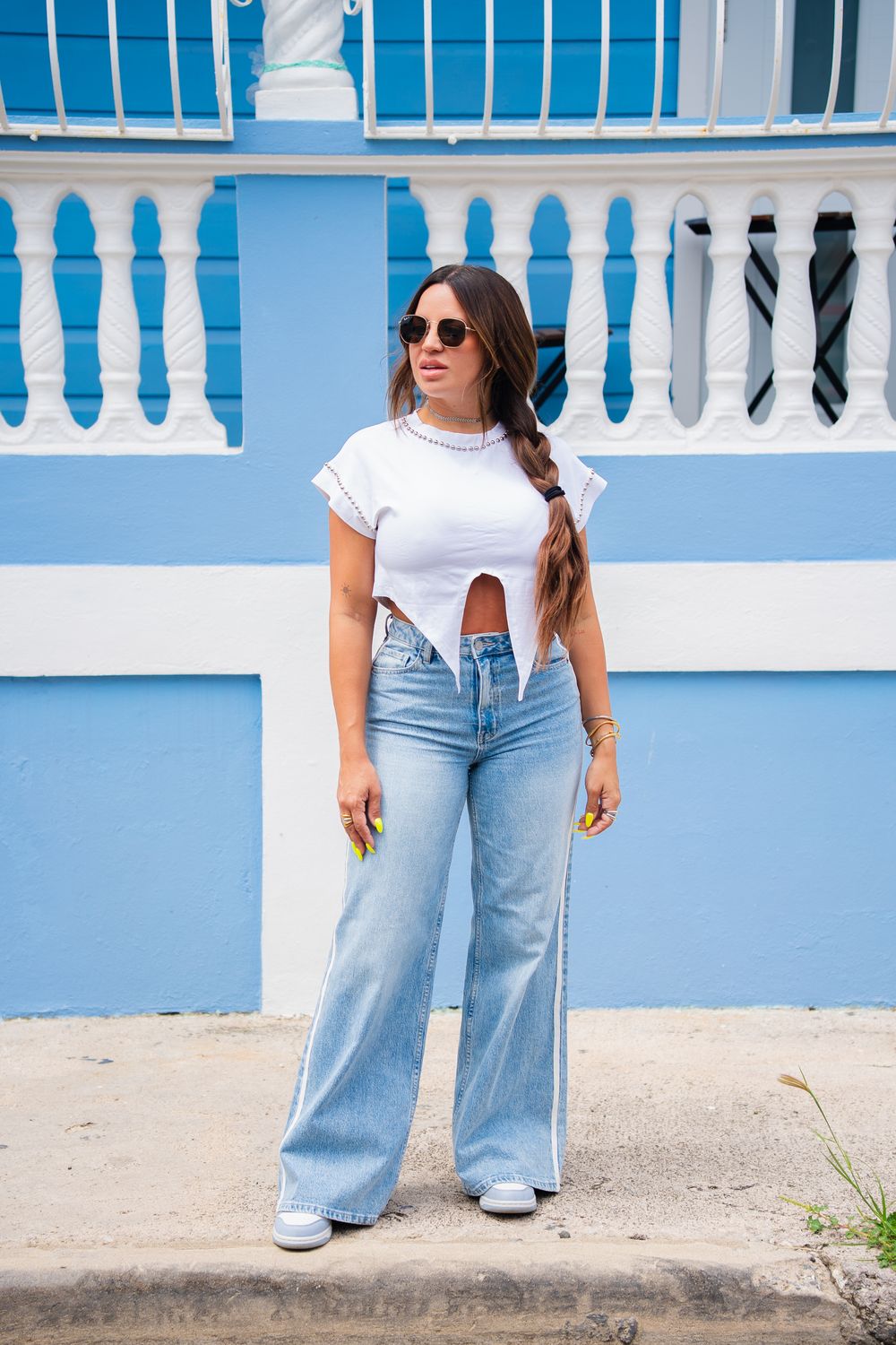 Stud White TShirt