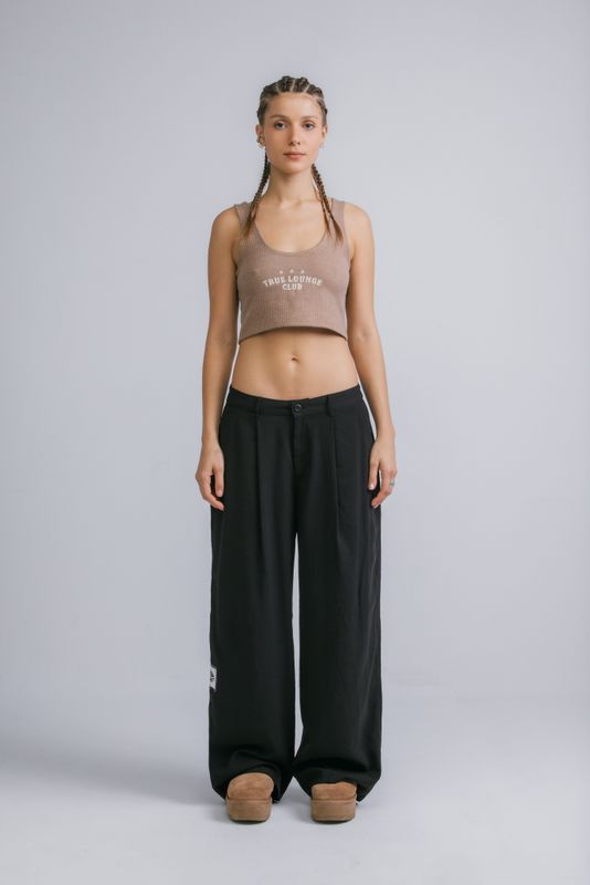 TRUE Knitted Lounge Top - Brown