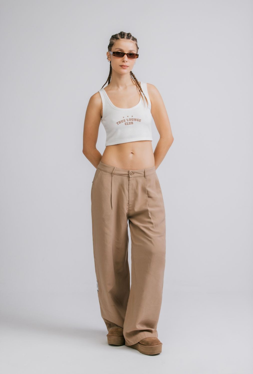 TRUE Knitted Lounge Top - Cream
