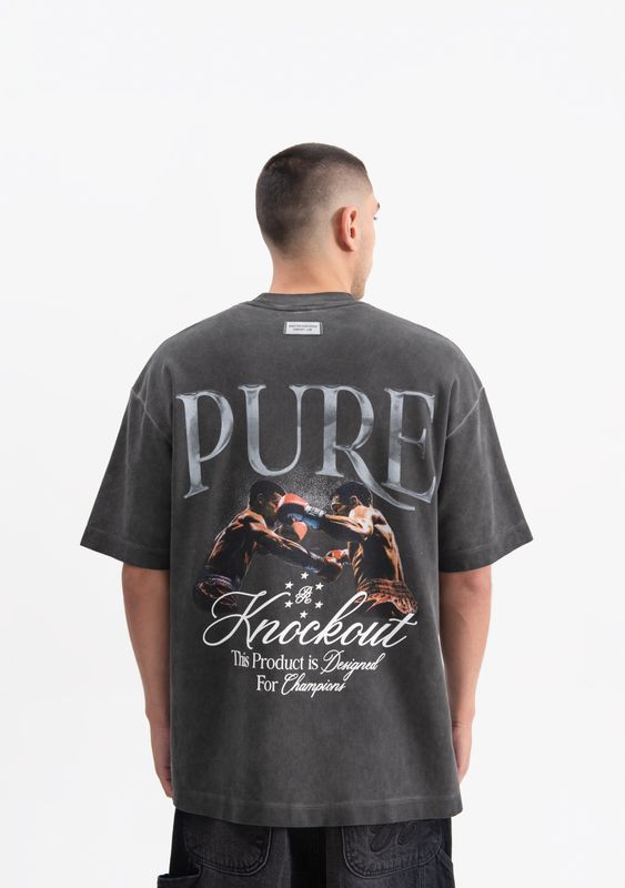 PURE Knockout OS Dark Grey Shirt