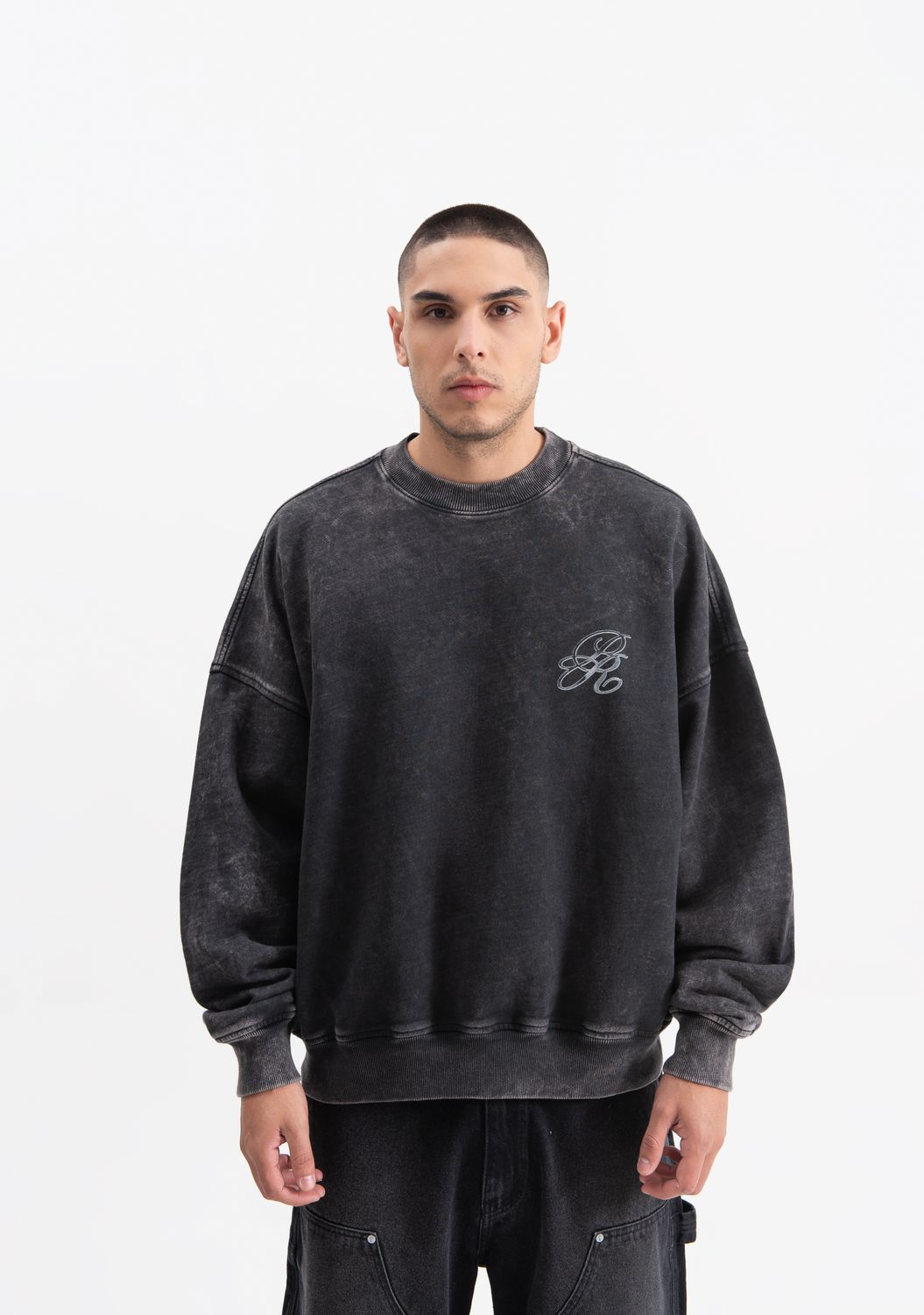 PURE Dark Grey Crewneck