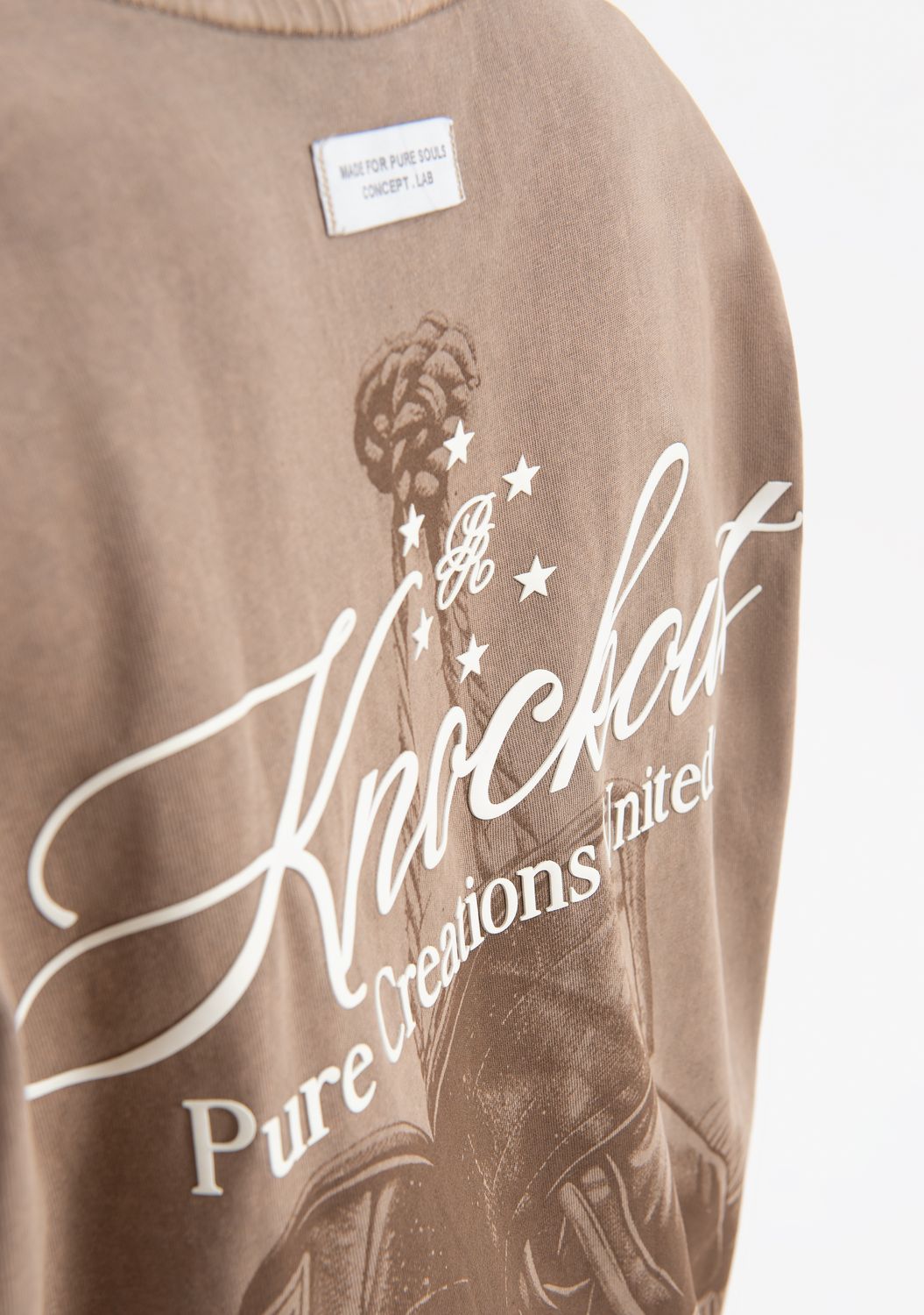 PURE Knockout OS Latte Shirt