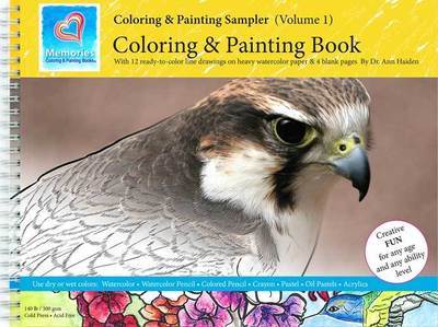 Coloring & Painting Sampler - Memories Coloring & Painting Book, Vol 1