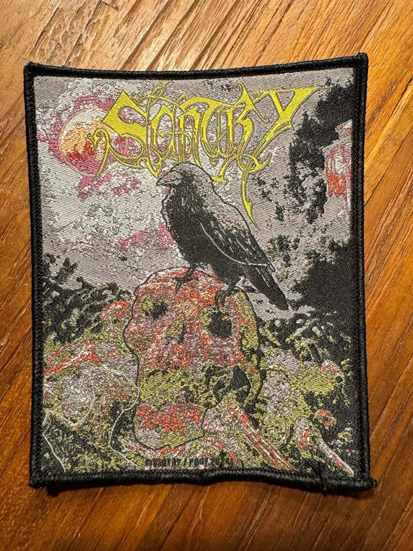 SENTRY Patch „Raven&amp;Skull“ black edge