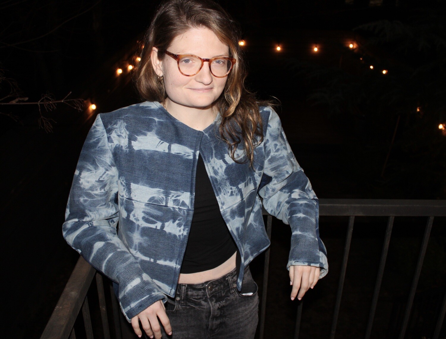 Tie Dye Fleeced Lined Jacket