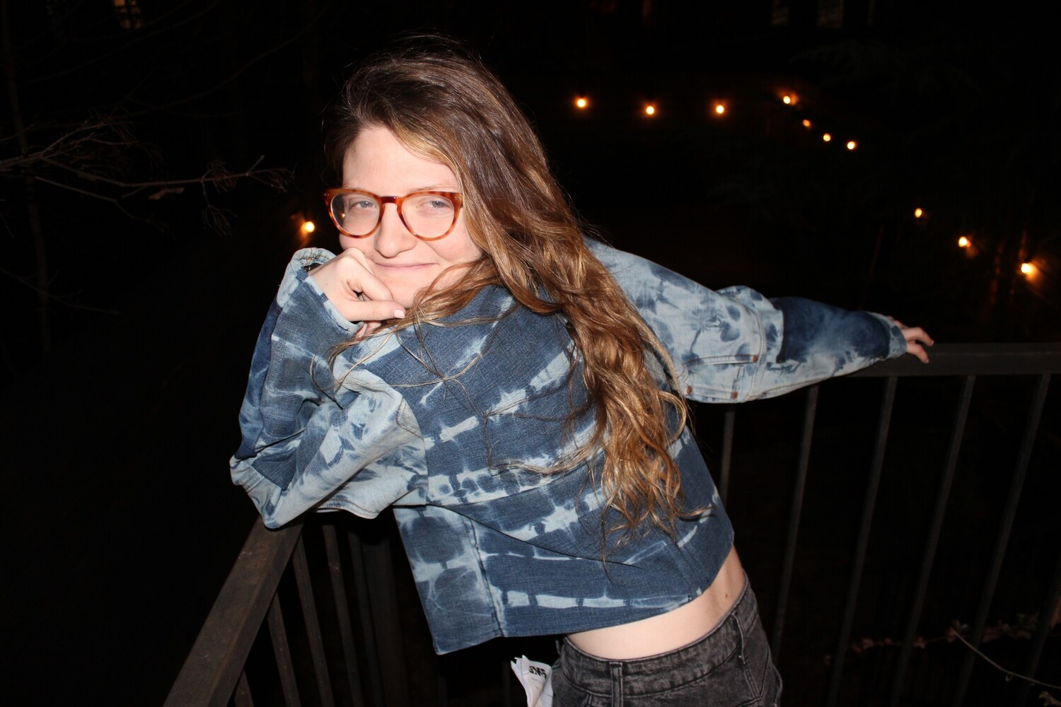 Tie Dye Fleeced Lined Jacket