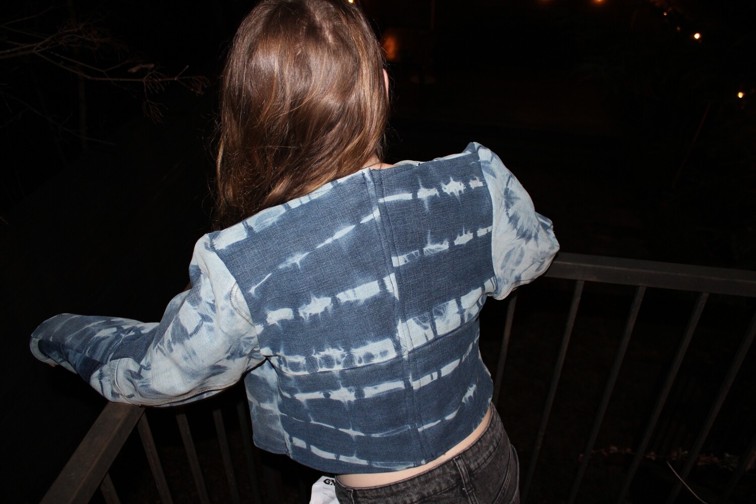 Tie Dye Fleeced Lined Jacket