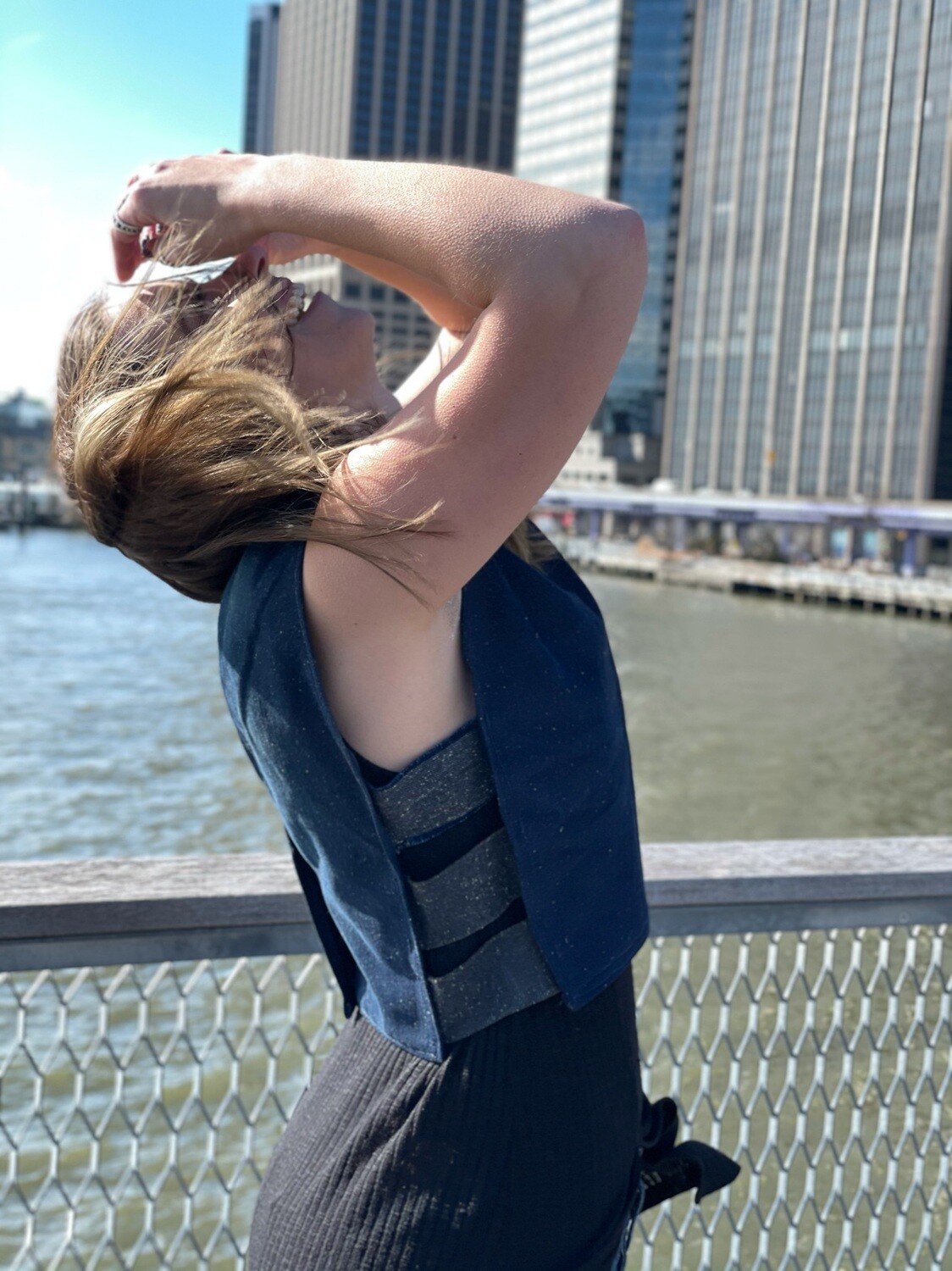Raw Denim Vest
