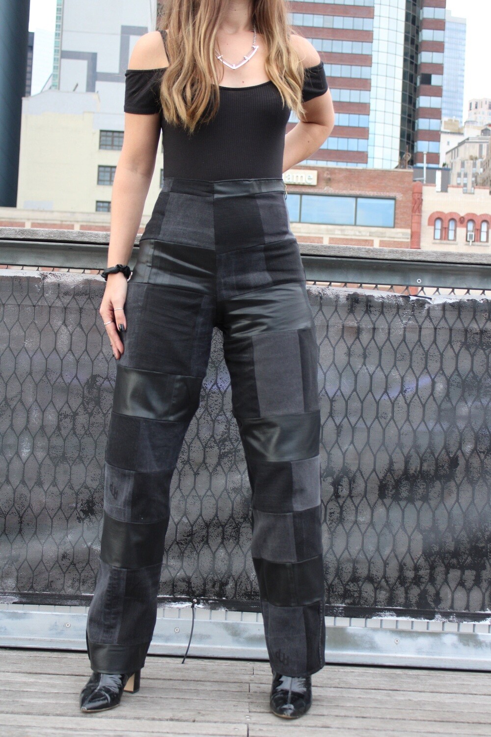Sky High Black Pants