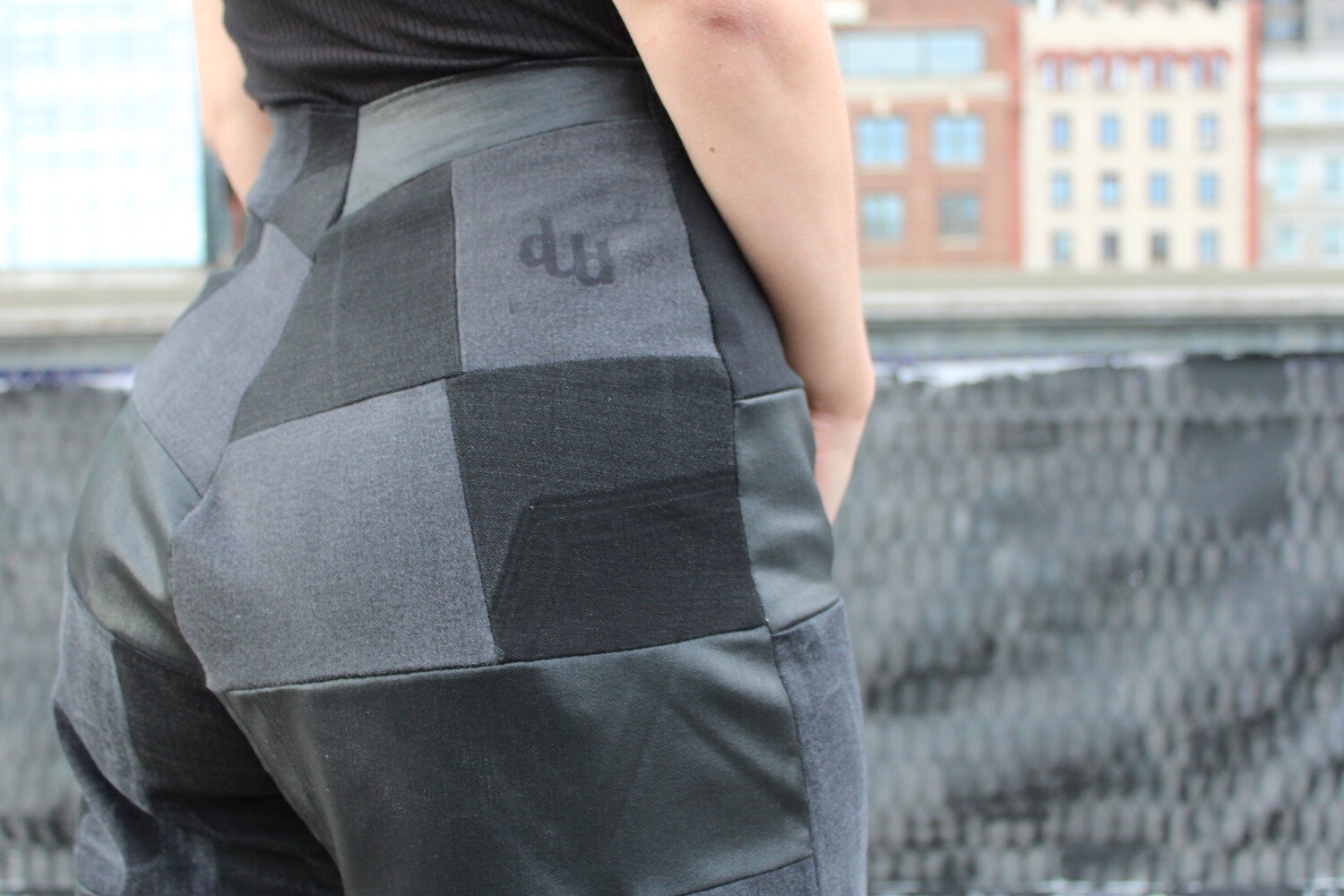 Sky High Black Pants