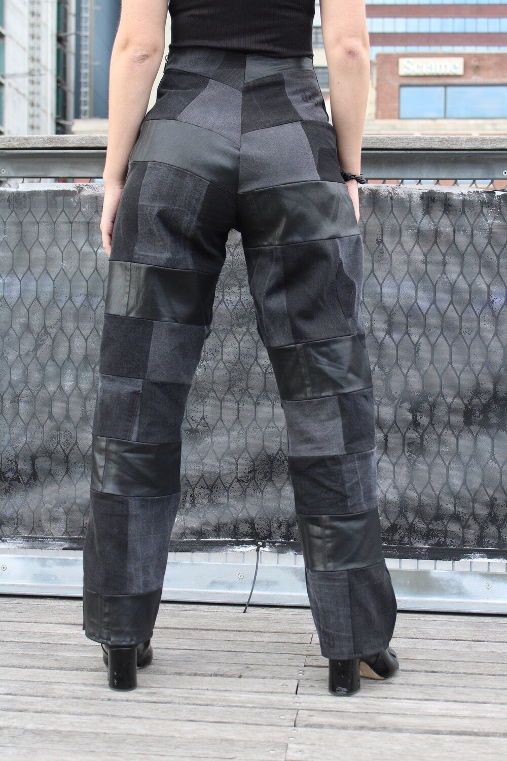Sky High Black Pants