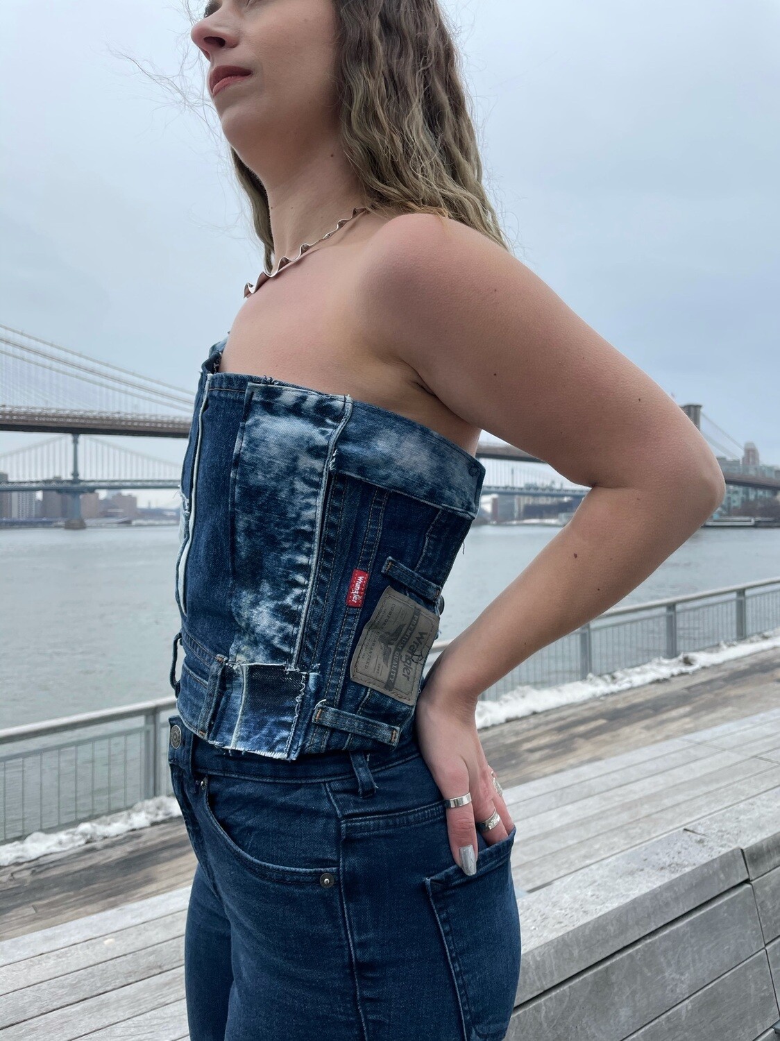 Scrappy One Shoulder Top
