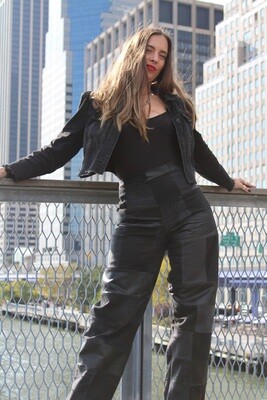 Sky High Black Pants