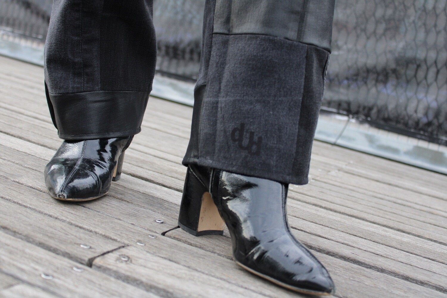 Sky High Black Pants