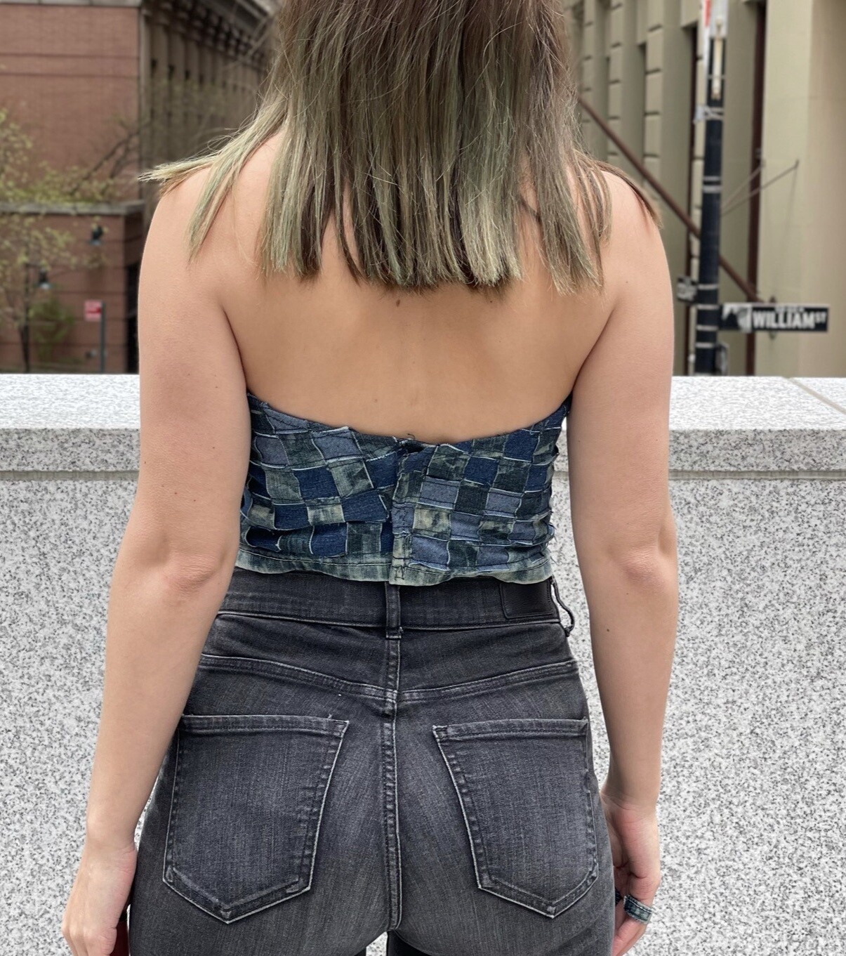 Weaved Bustier
