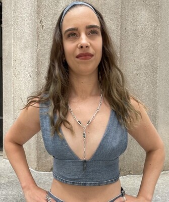 Deep V-Neck Top