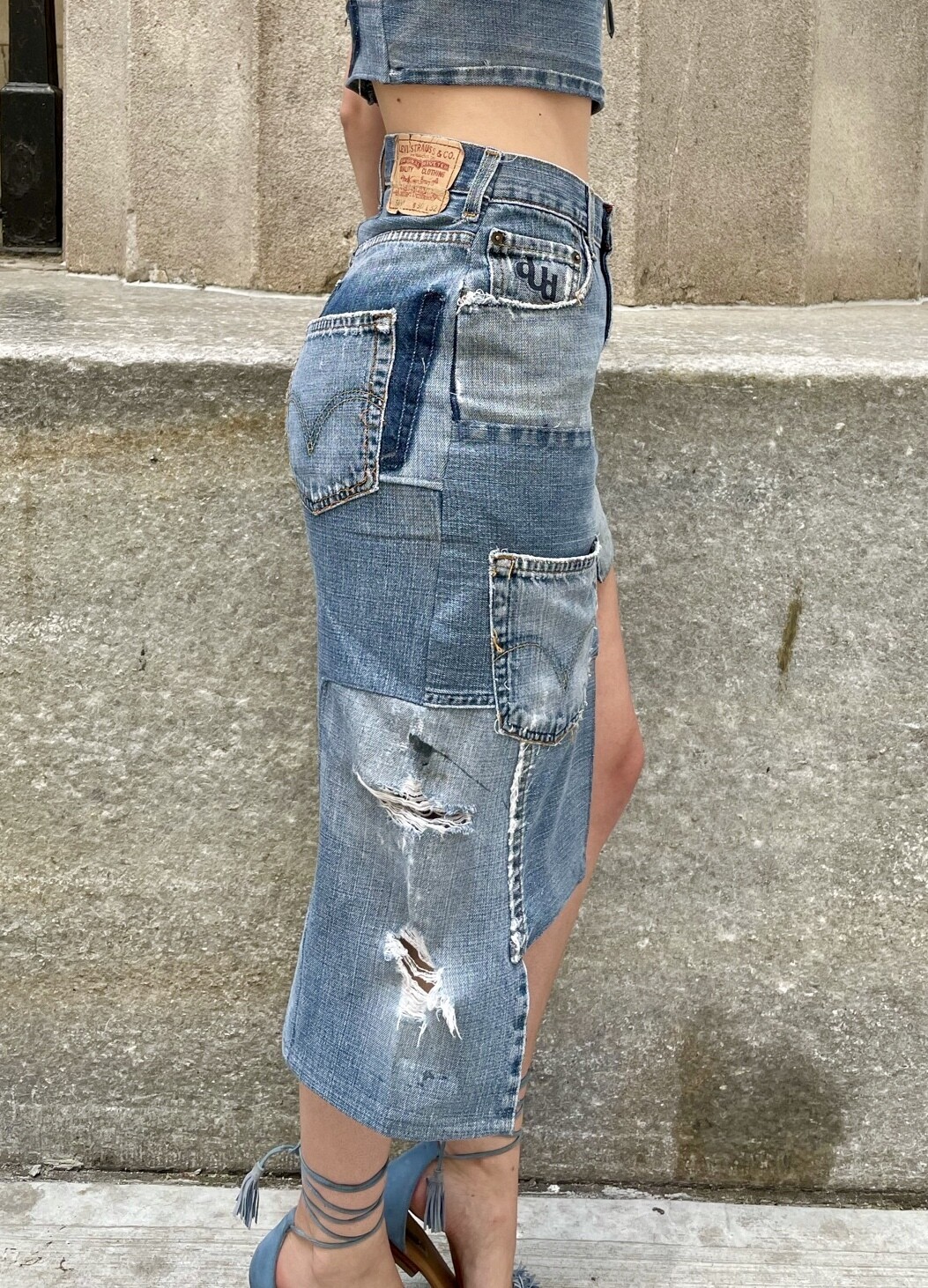 Asymmetrical Skirt