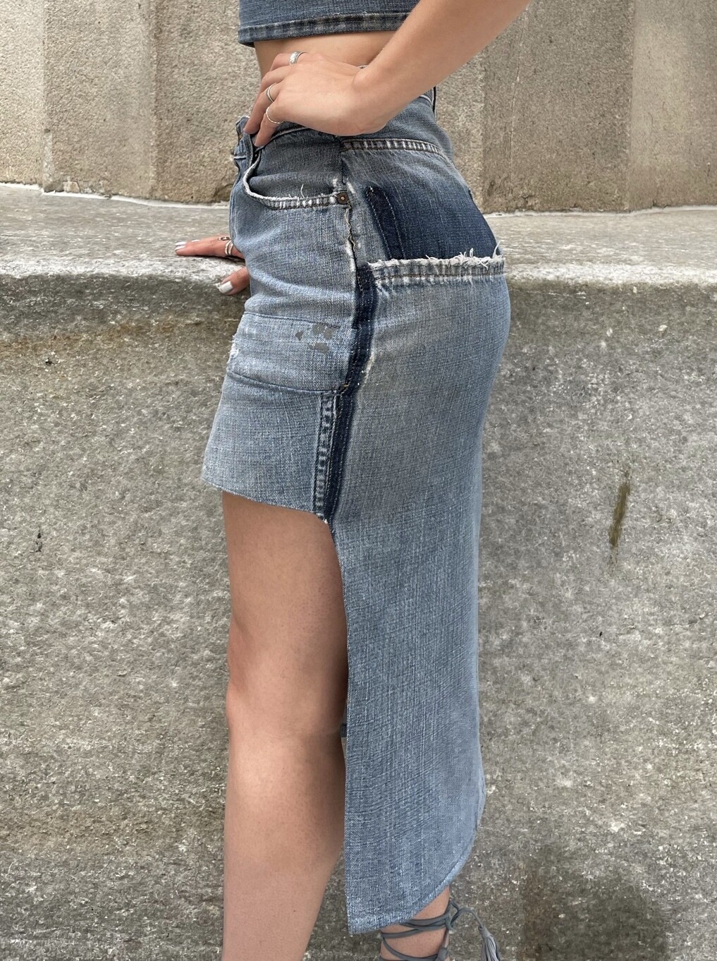 Asymmetrical Skirt