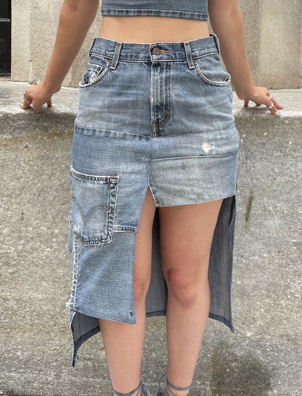 Asymmetrical Skirt