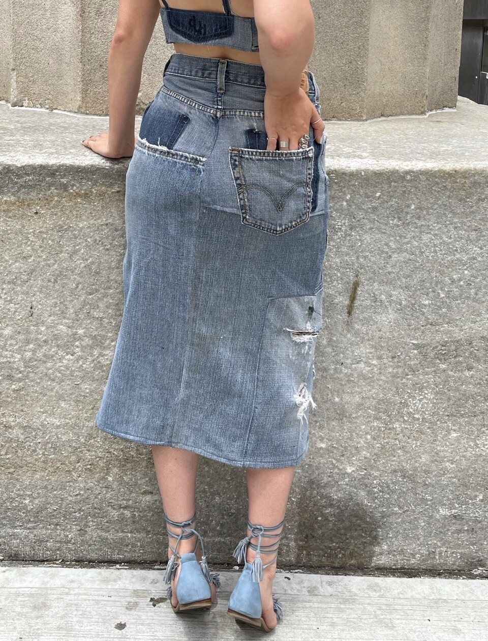 Asymmetrical Skirt