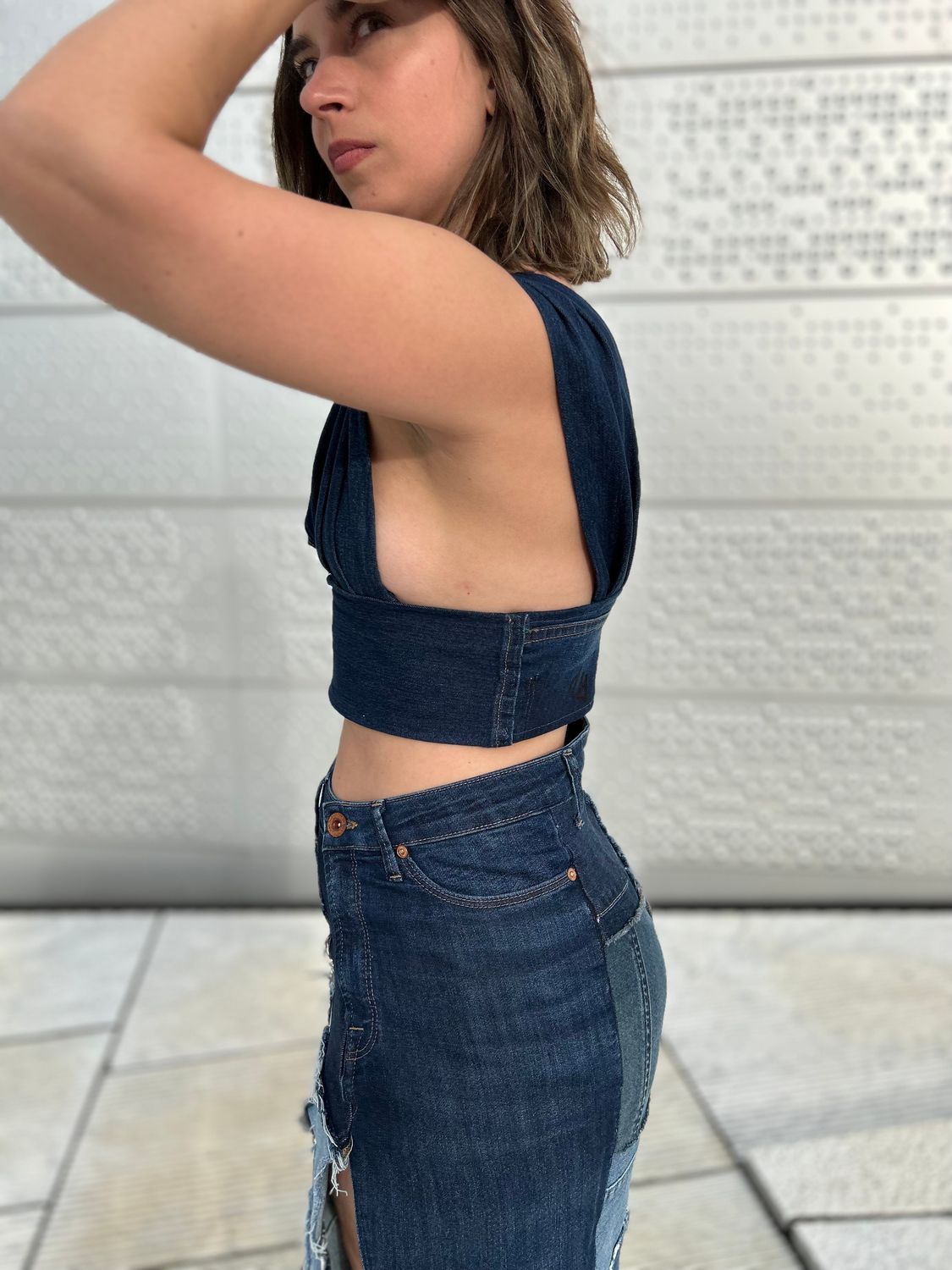 Pleated Bralette