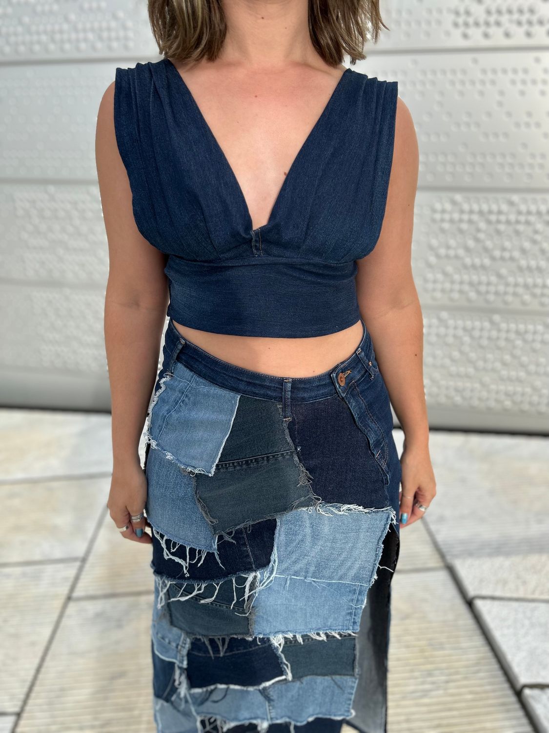 Pleated Bralette