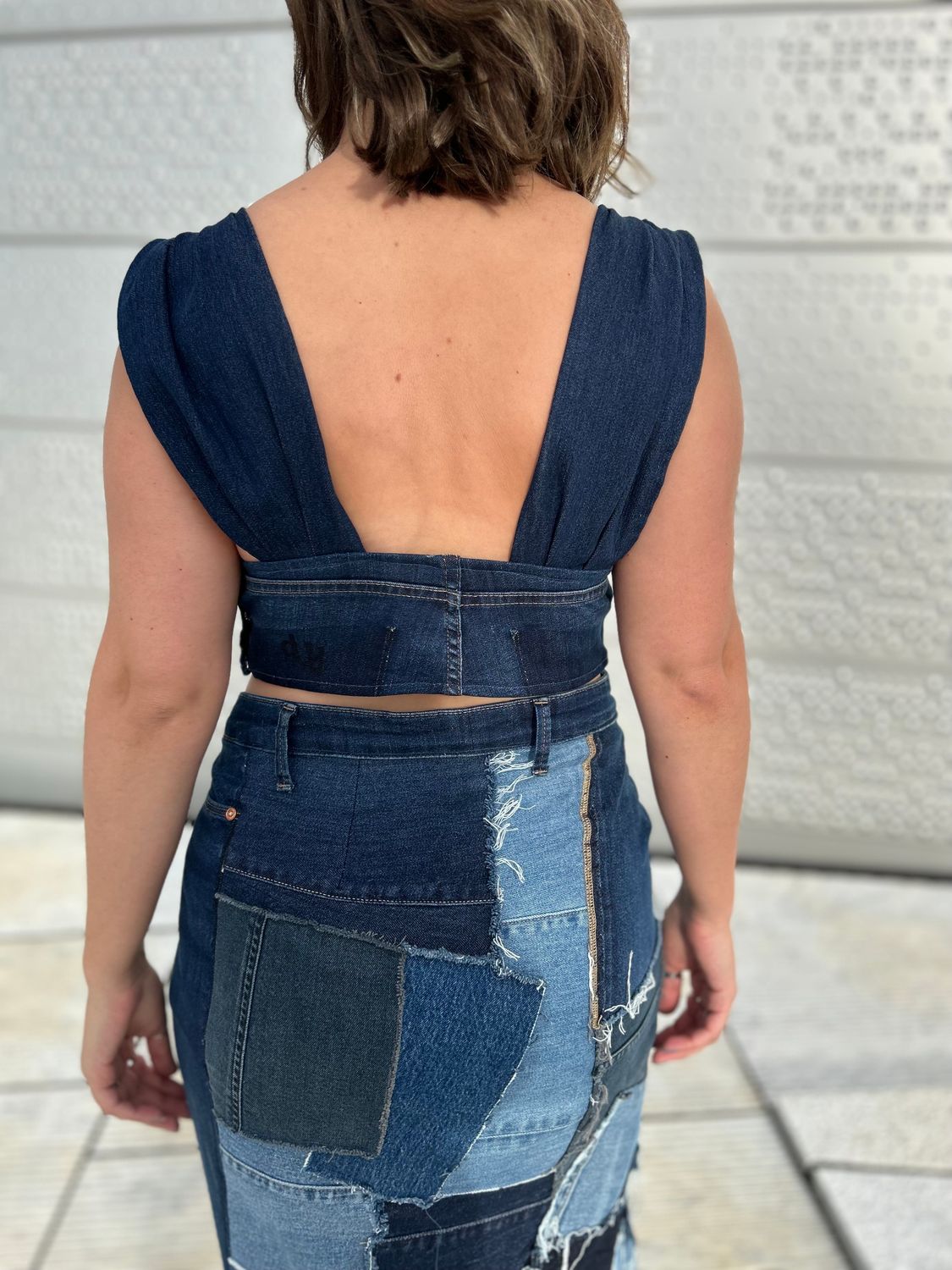 Pleated Bralette