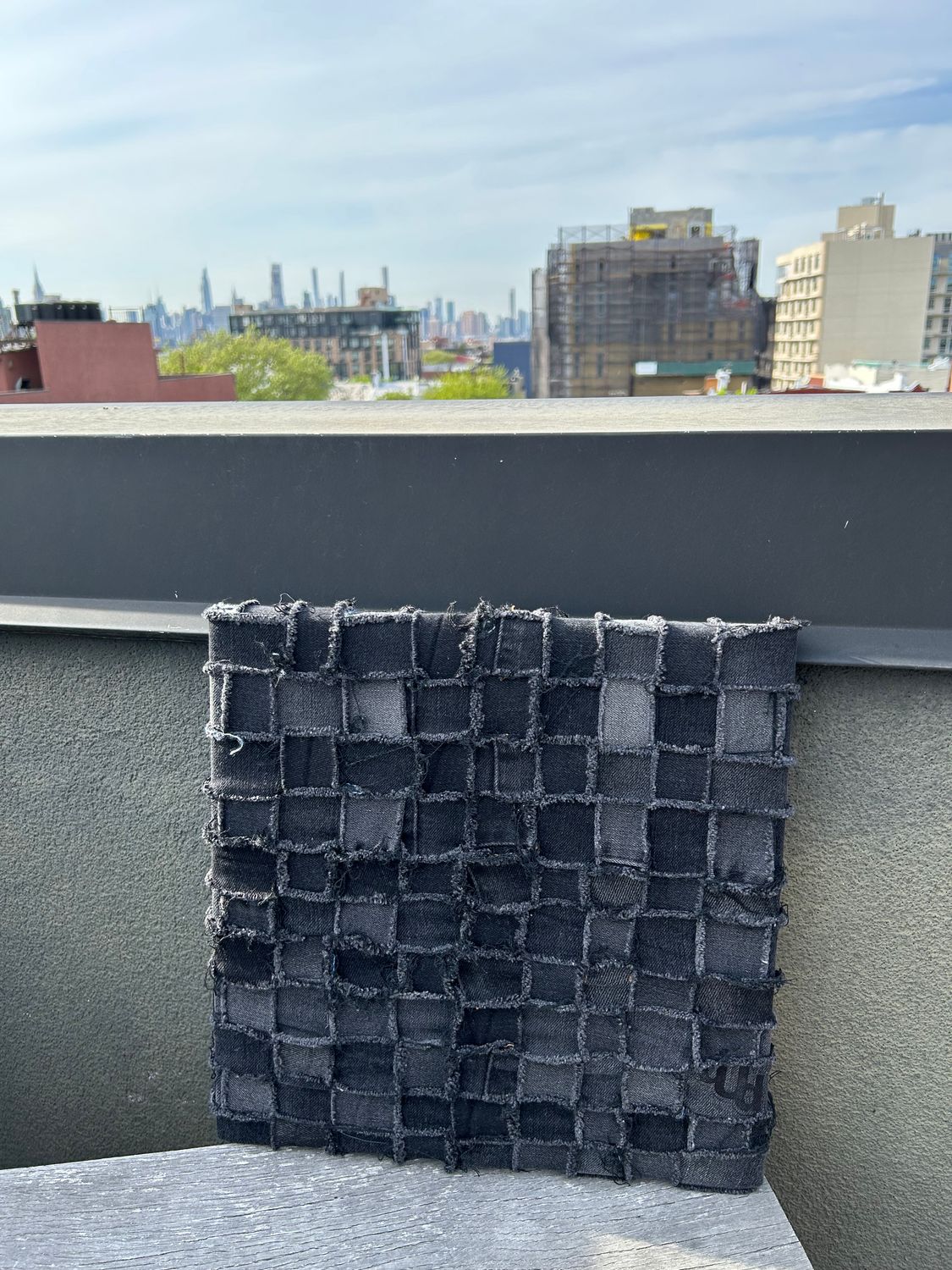 Weaved Black Canvas