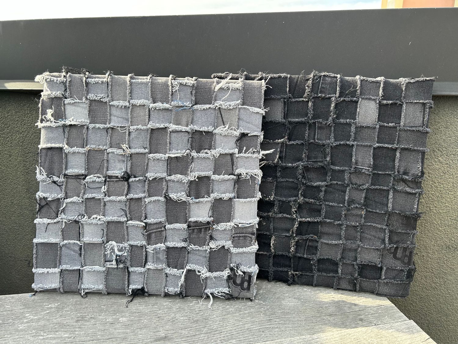 Weaved Canvas set of 2