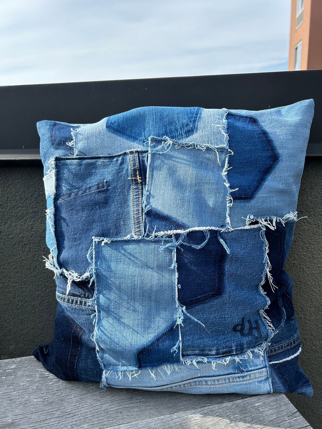 Shadow Patchwork Pillow