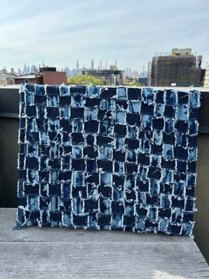 Weaved Tie Dye Canvas