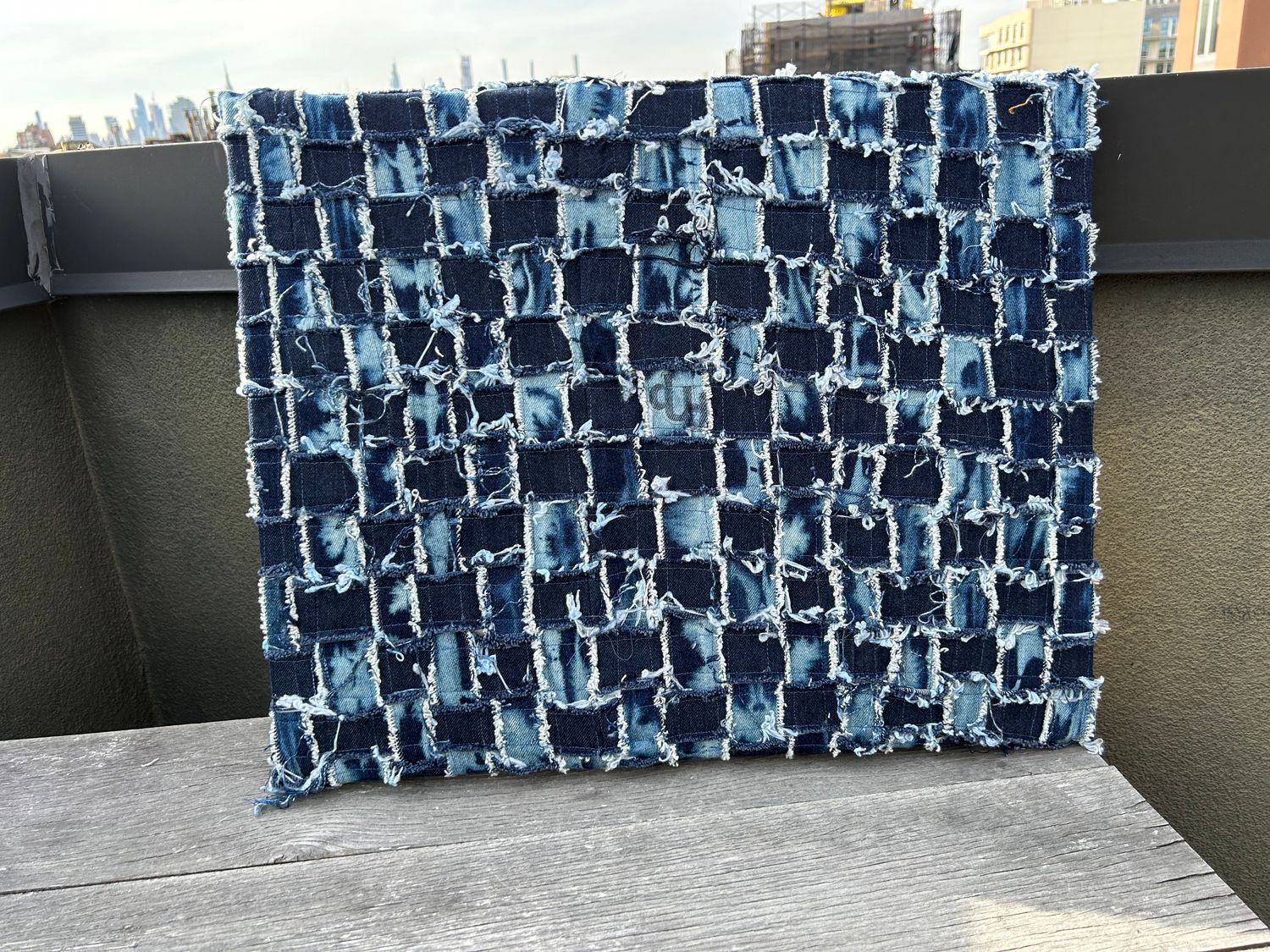 Weaved Tie Dye Canvas