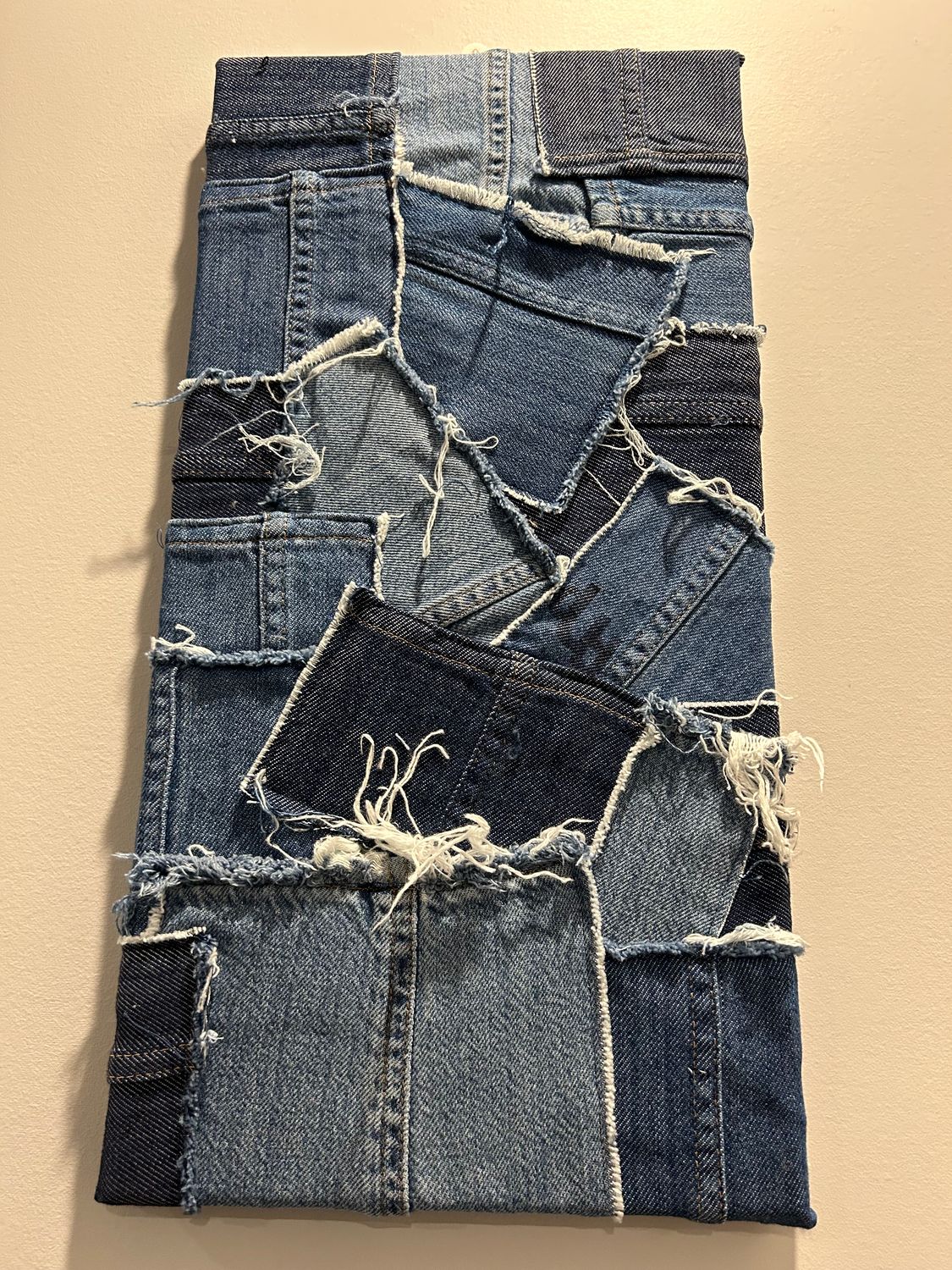 Tall Rectangle Patchwork Canvas