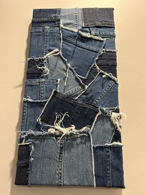Tall Rectangle Patchwork Canvas