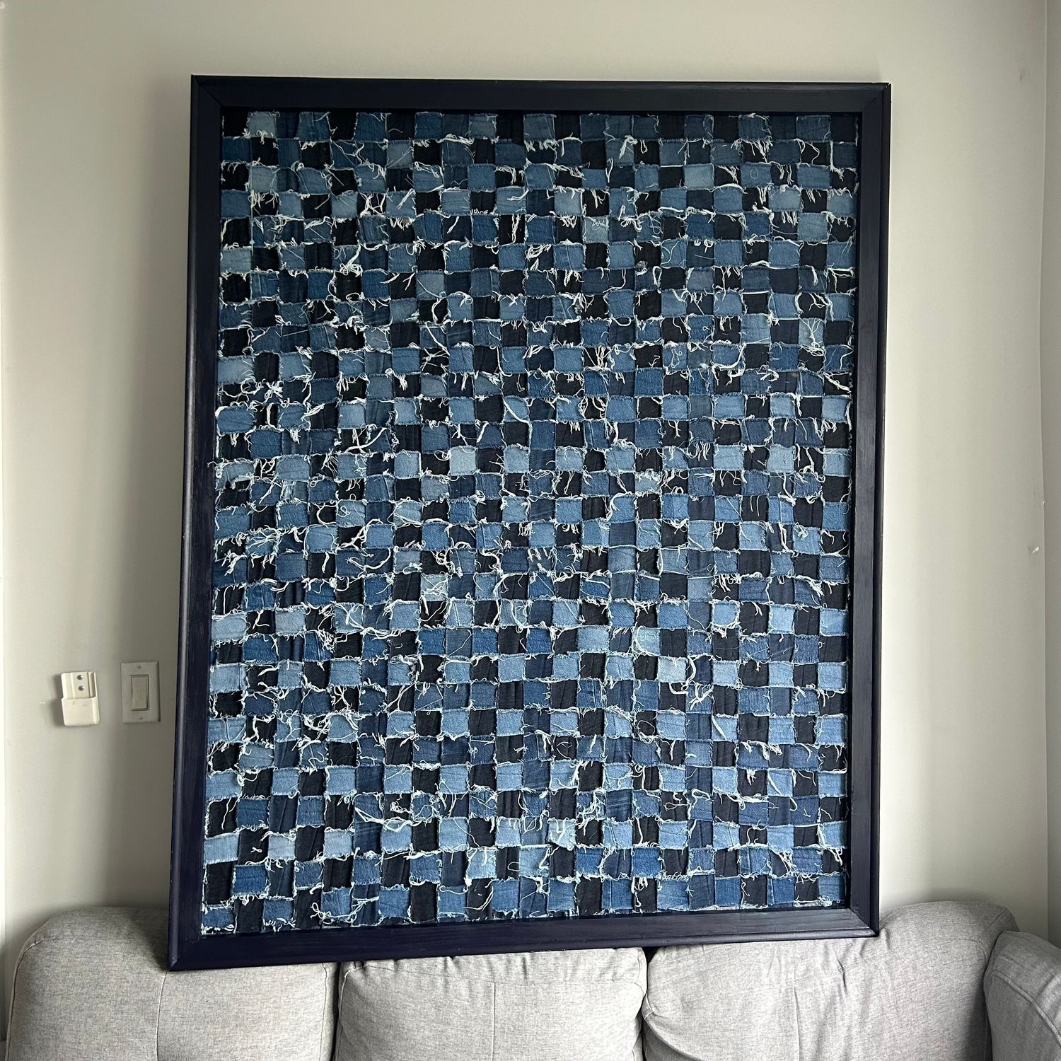 Weaved Giant Canvas