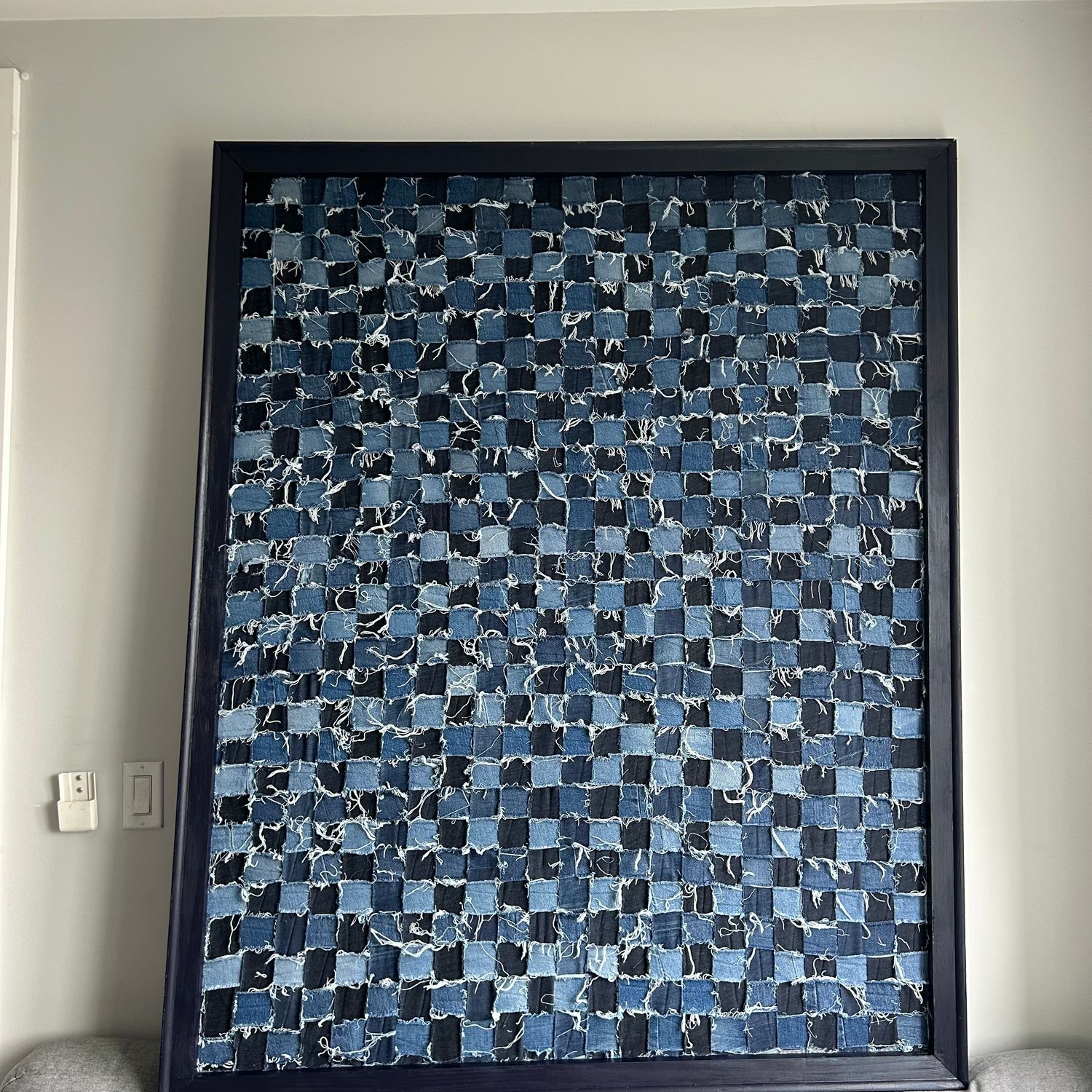 Weaved Giant Canvas