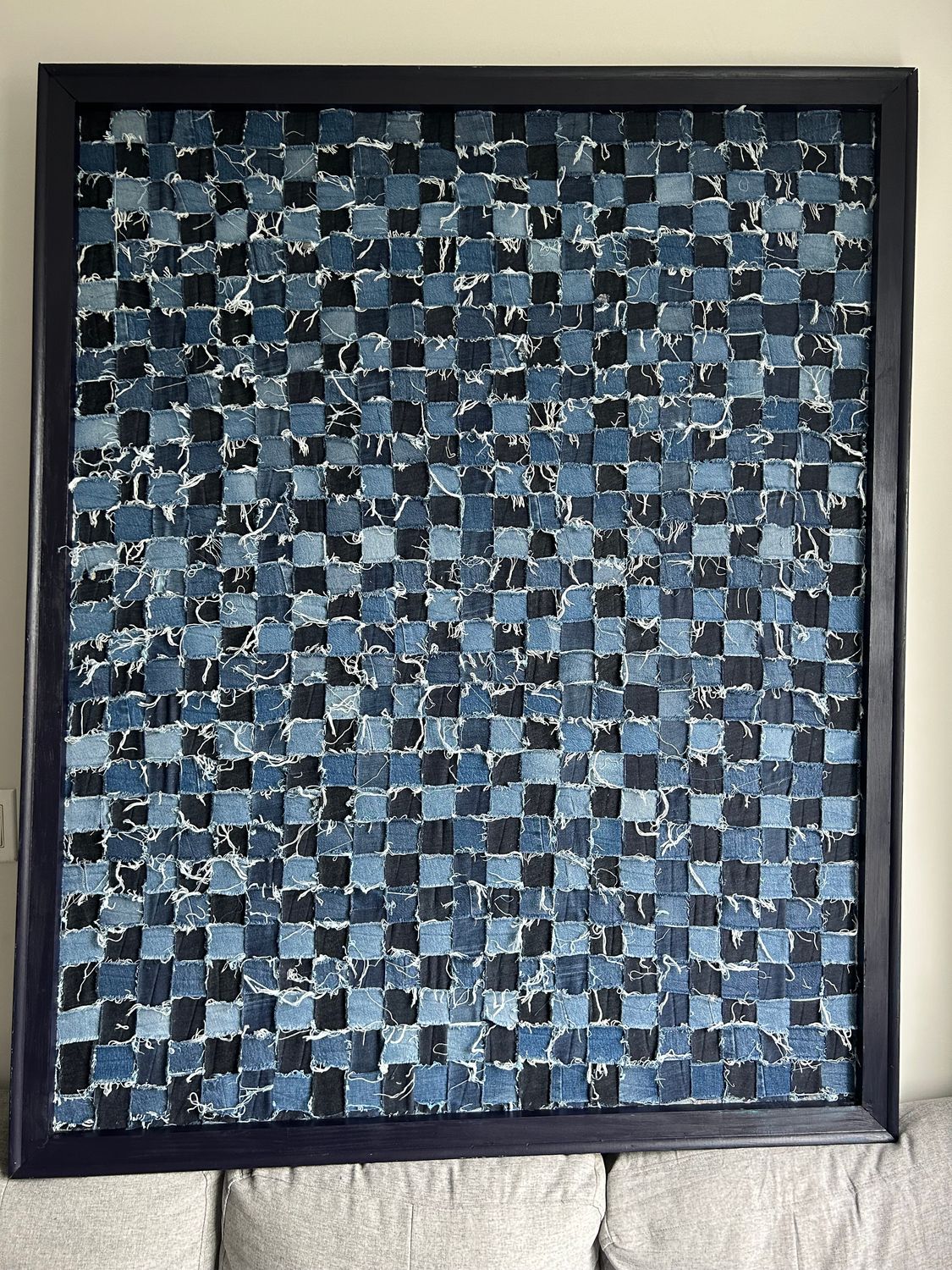Weaved Giant Canvas